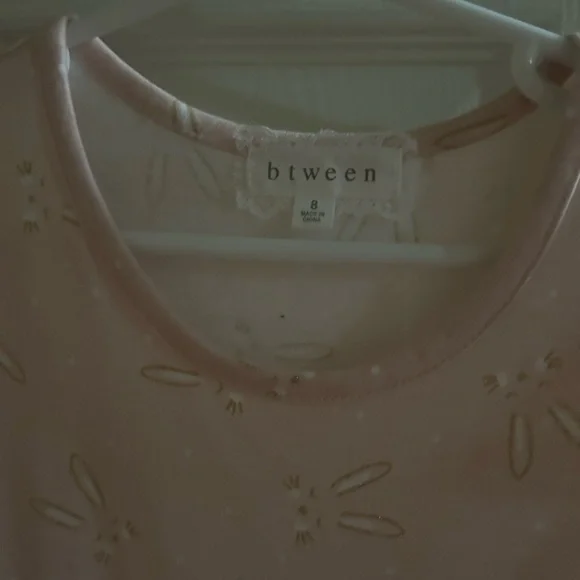 Kids Easter Dress- btween Pink and Gold Bunny Tulle Dress with Bunny Ears - Picture 4 of 4